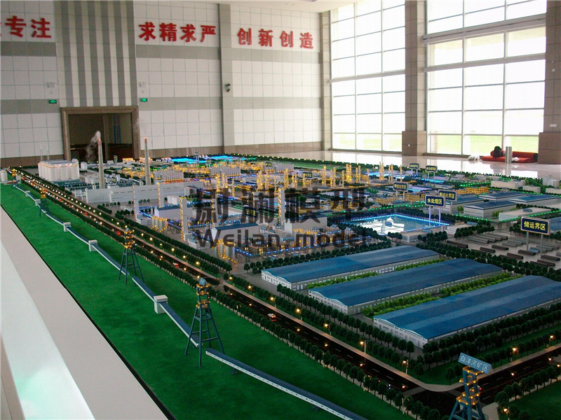 工業(yè)廠區(qū)模型?
